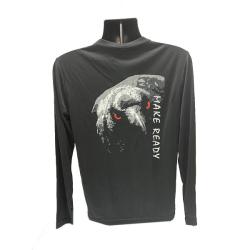 Red Eye Raven Long Sleeve Shirt
