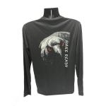 Ladies Red Eye Raven Performance Long Sleeve Shirt