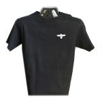 Embroidered Logo Short Sleeve Tee Black