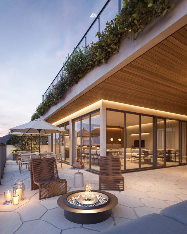 Apartamento Sofisticado com Rooftop, Spa e Lazer Completo de Resort