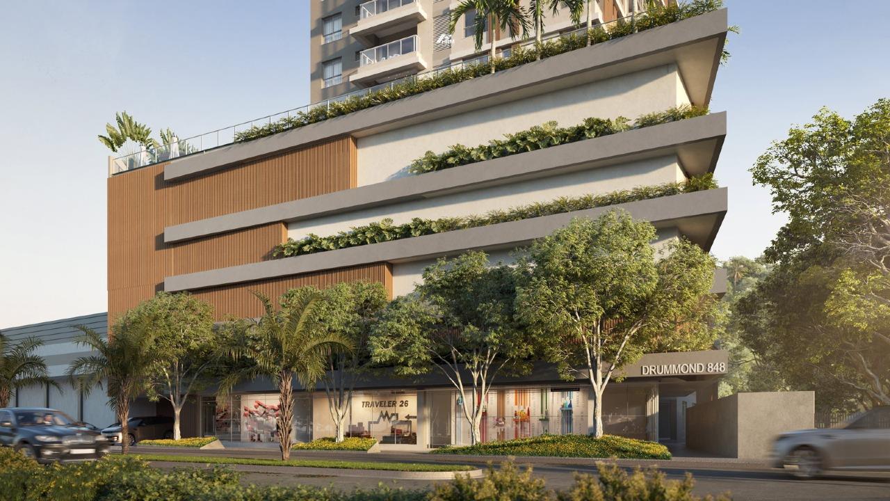 Apartamento com Sacada Gourmet e Lazer Completo com Piscinas, Spa e Sauna