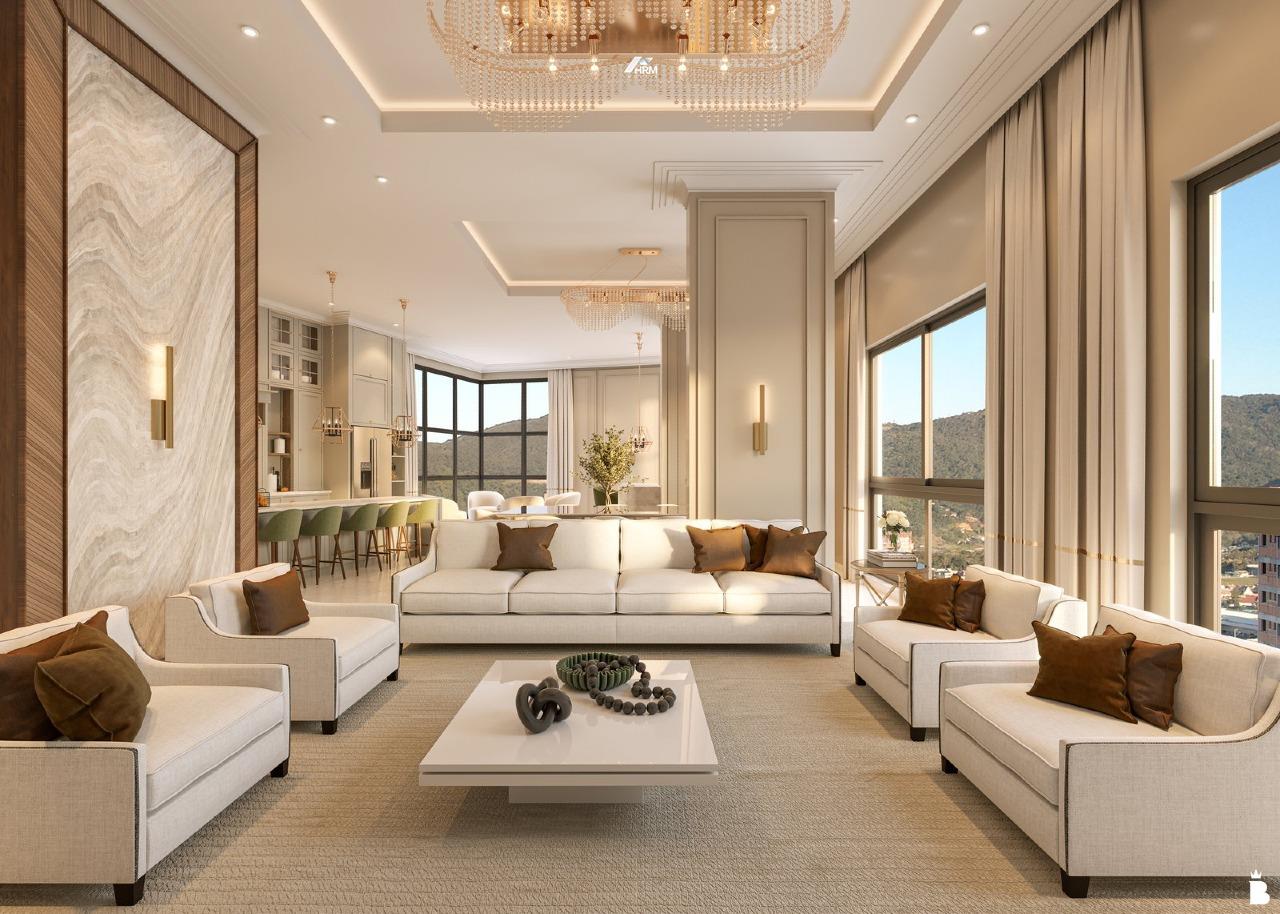 Apartamento moderno com lazer completo, spa e piscinas adulto e infantil