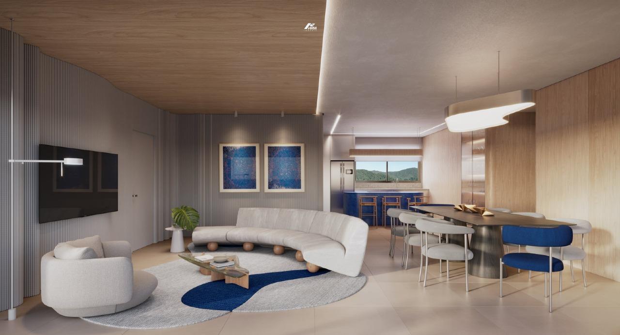 Apartamento moderno com sacada, churrasqueira e área de lazer completa em rooftop com piscina e spa