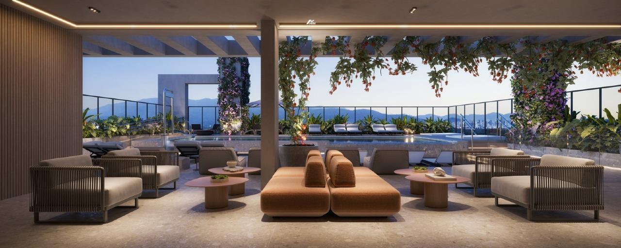Apartamento Moderno com Varanda Gourmet e Lazer Completo no Rooftop: Conforto e Sofisticação em Cada Detalhe
