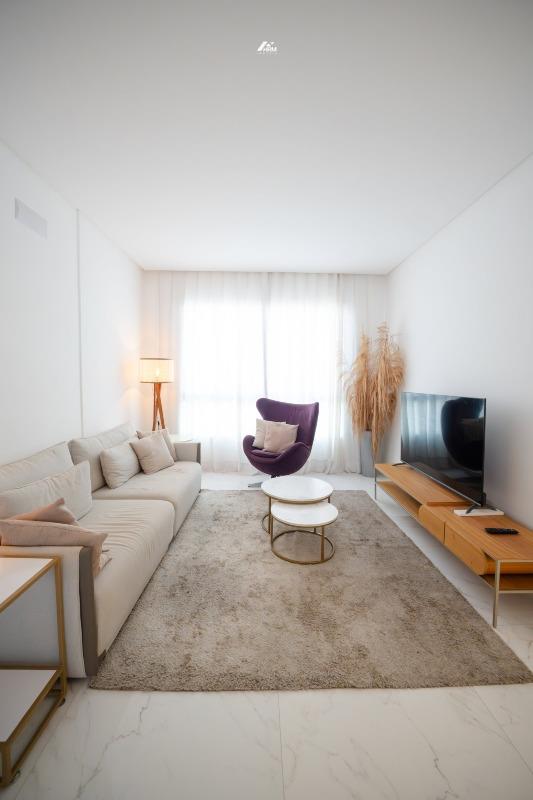 Apartamento Mobiliado com Closet, Sacada e Área de Lazer Completa
