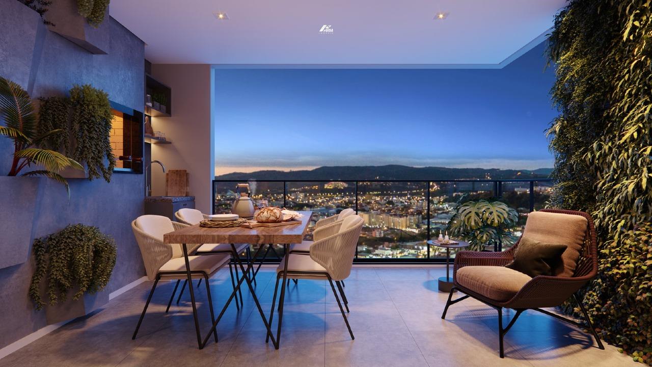 Apartamento com Sacada e Churrasqueira a Carvão e Lazer Completo no Rooftop
