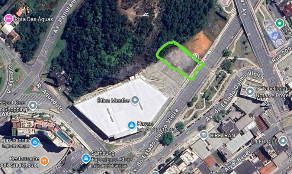 Terreno Comercial com 1.127m² ao Lado da Havan e Viabilidade para 4 Pavimentos