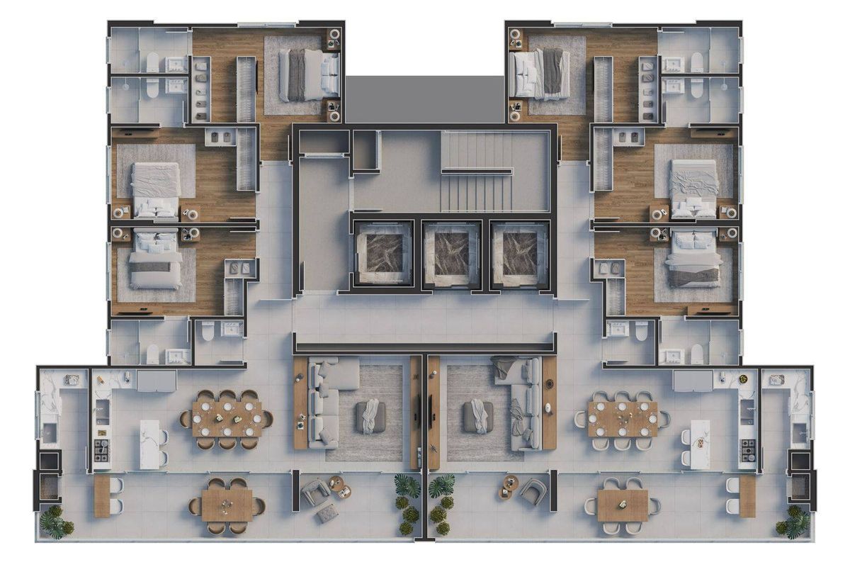 Apartamento com 4 quartos em Meia Praia - Itapema/SC