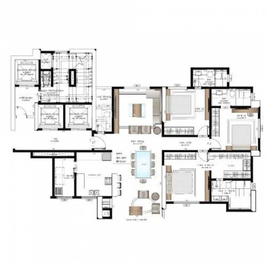 Apartamento a venda 3 quartos, centro de balneário camboriú-sc. para | Centro, Balneário Camboriú, Santa Catarina