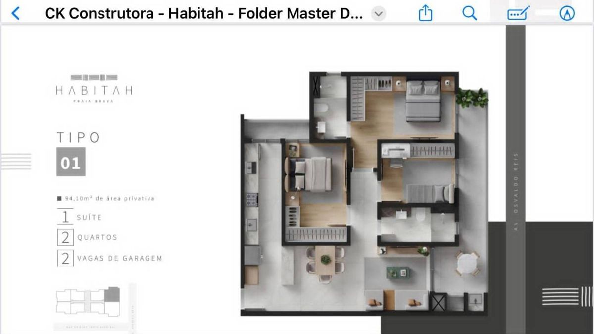 Apartamento a venda na praia brava itajaí-sc para | Praia Brava, Itajaí, Santa Catarina