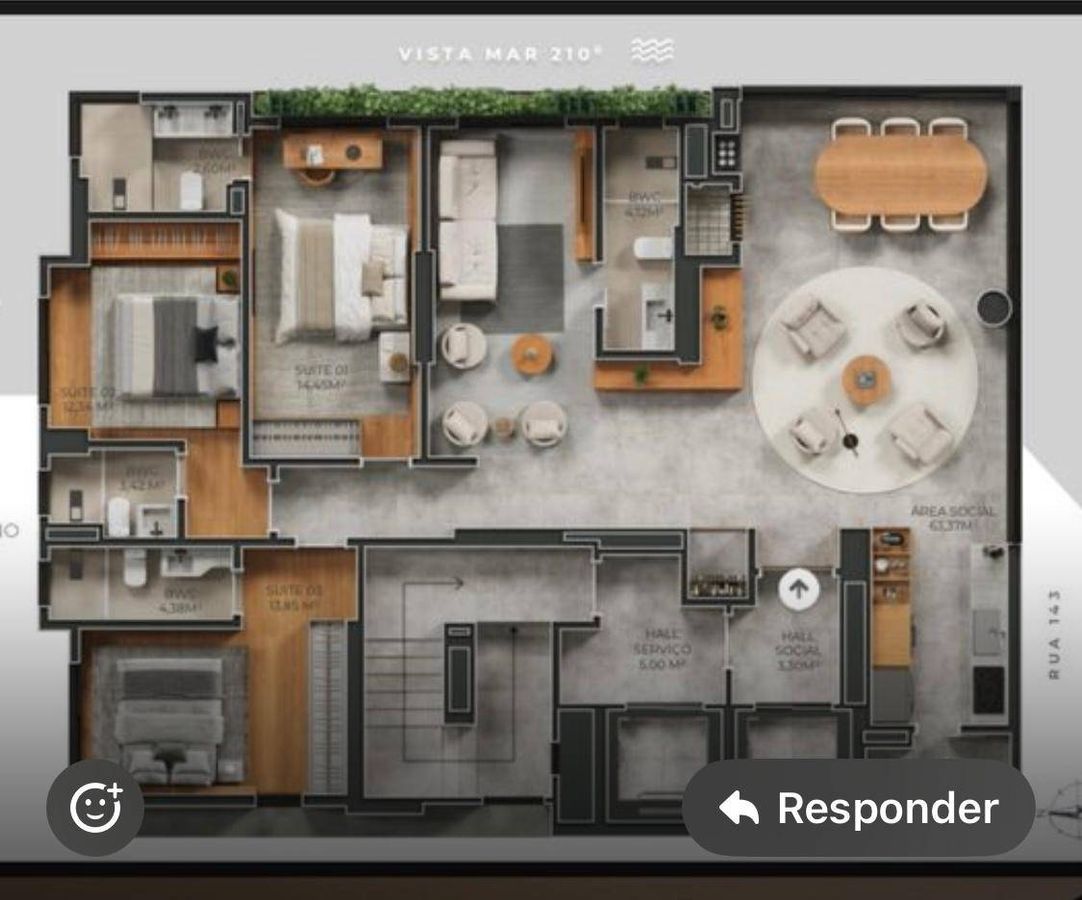 Apartamento 03 suítes a venda em itapema para venda | Centro, Itapema, Santa Catarina