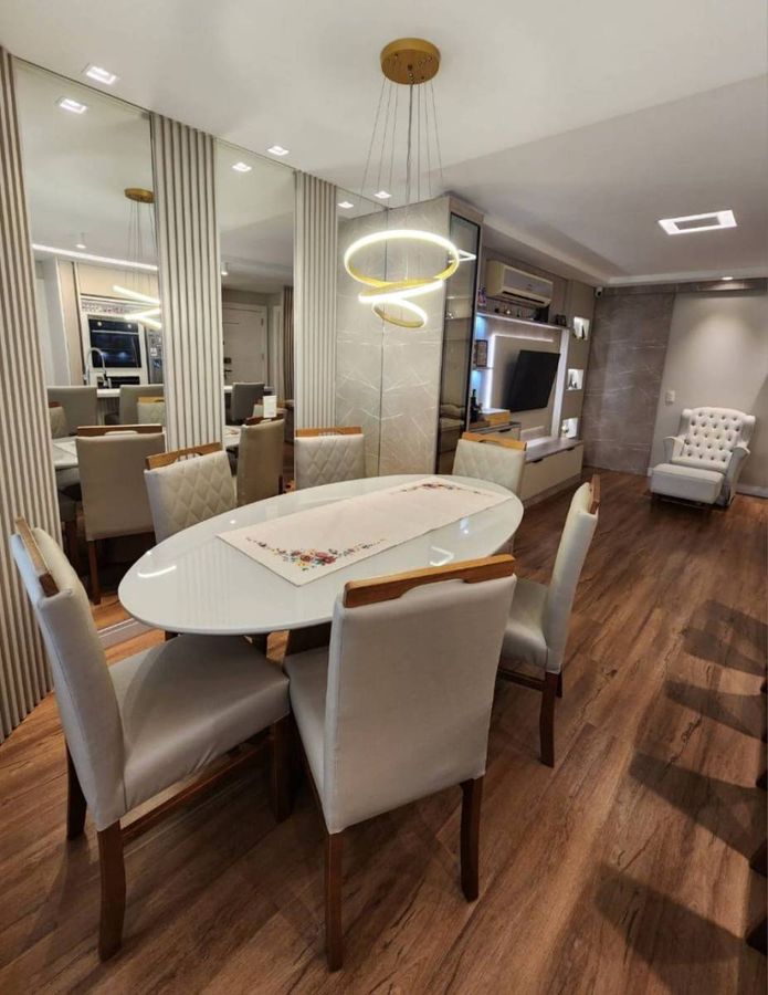 Apartamento mobiliado com 3 dormitórios para venda em Balneário Camboriú-SC