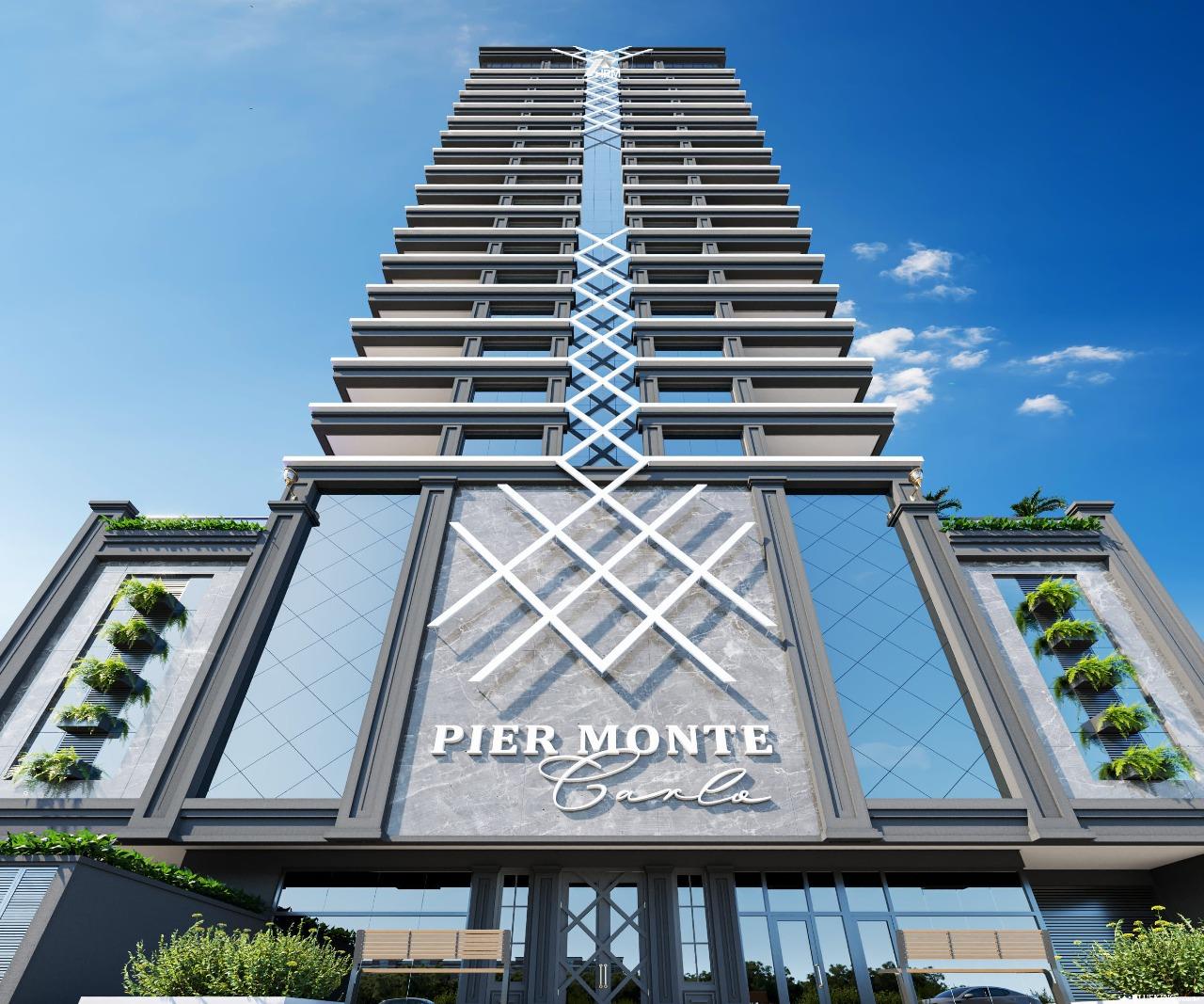 Cobertura no Pier Monte Carlo: Exclusividade e Vista Permanente para o Mar