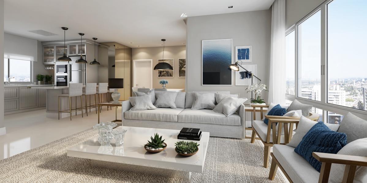 Apartamento de alto padrão com 3 suítes e lazer completo
