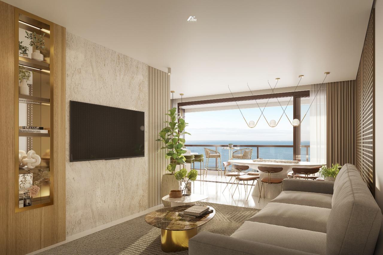 Apartamento com: 4 Suítes com Varanda e Lazer Completo