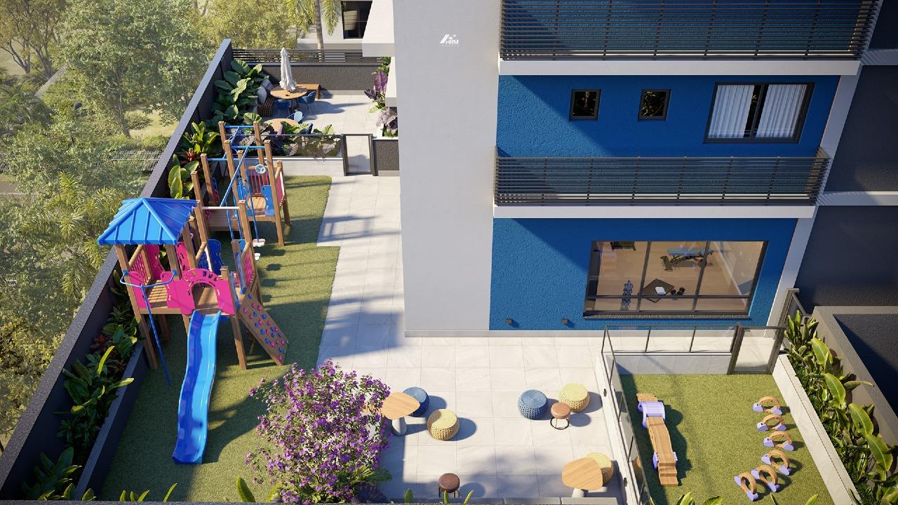 Apartamento com 2 Suítes, 2 Dormitórios e Lazer Completo