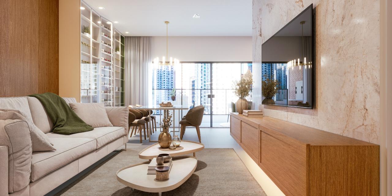 Apartamento 3 Dormitórios com Lazer Completo e Áreas de Convivência
