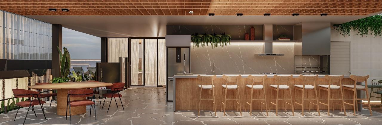 Apartamento com 2 Dormitórios, sendo 1 Suíte, em Condomínio Completo