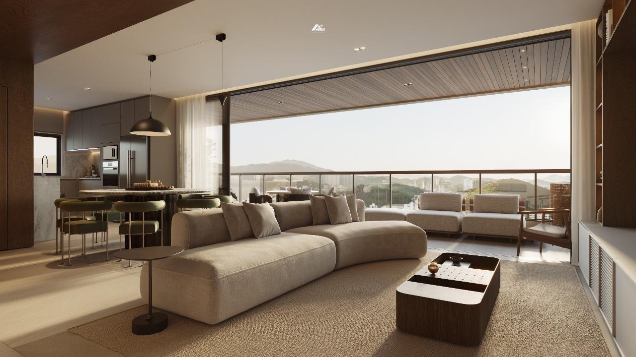 Apartamento Exclusivo com 4 Suítes, Varanda com Vista para o Mar e Bosque
