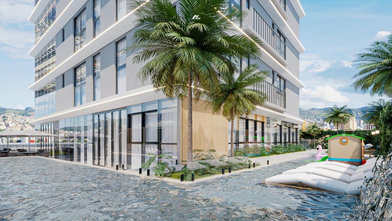 Apartamento com 3 Dormitórios e 3 Suítes, Alto Padrão a 120m da Praia com Lazer Completo e Vista Privilegiada