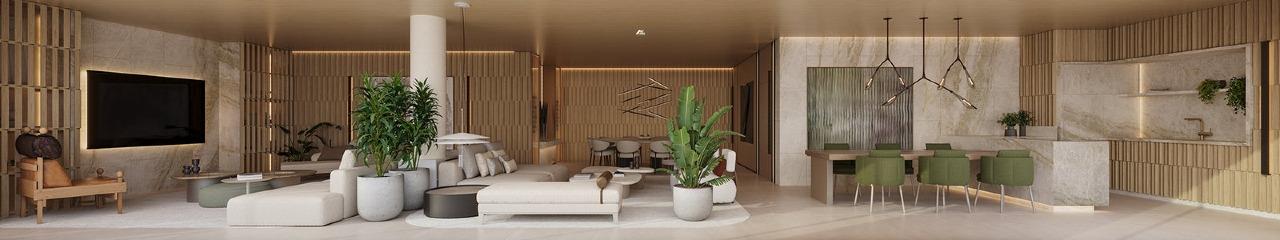 Apartamento de Alto Padrão com Varanda Gourmet, Sustentabilidade e Lazer Completo no Litoral