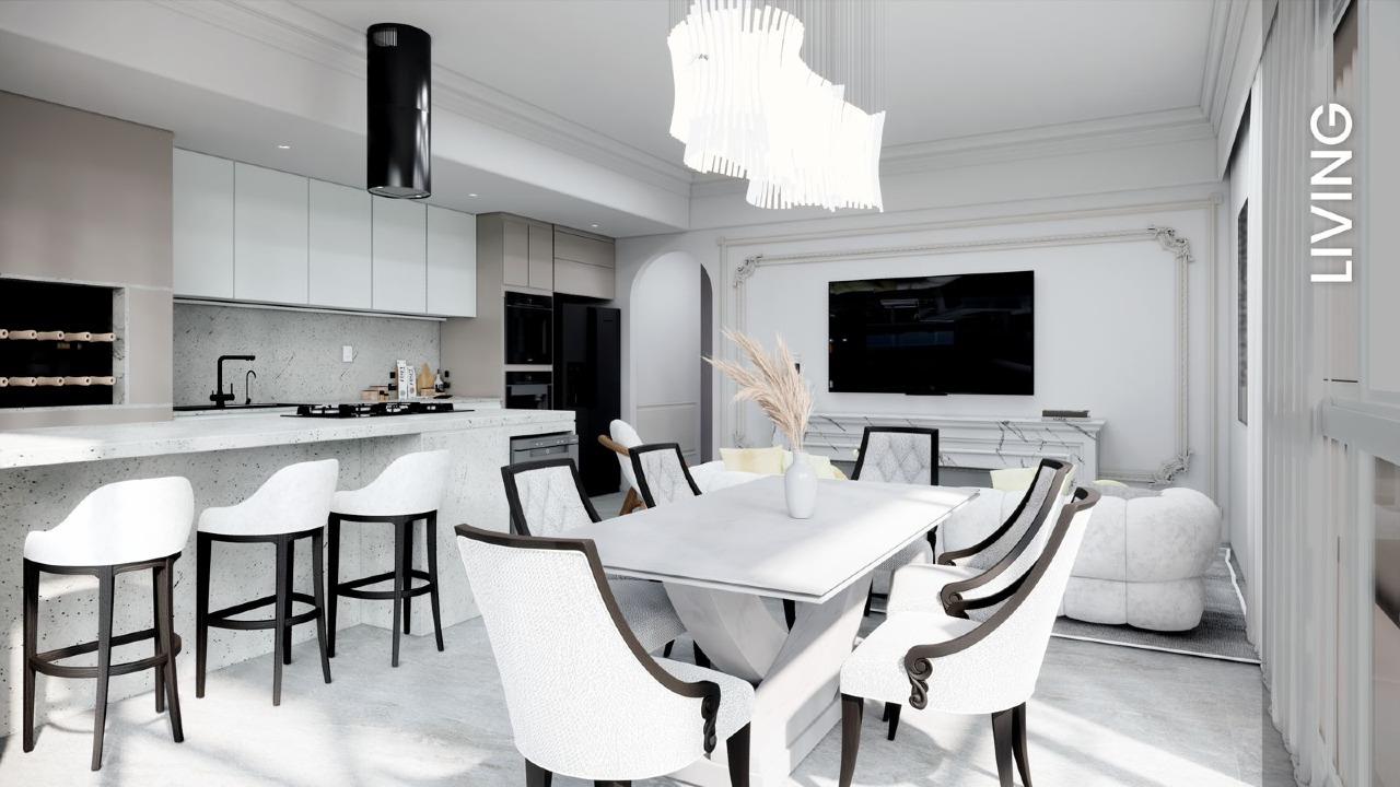 Apartamento com Living Integrado e Lazer Completo
