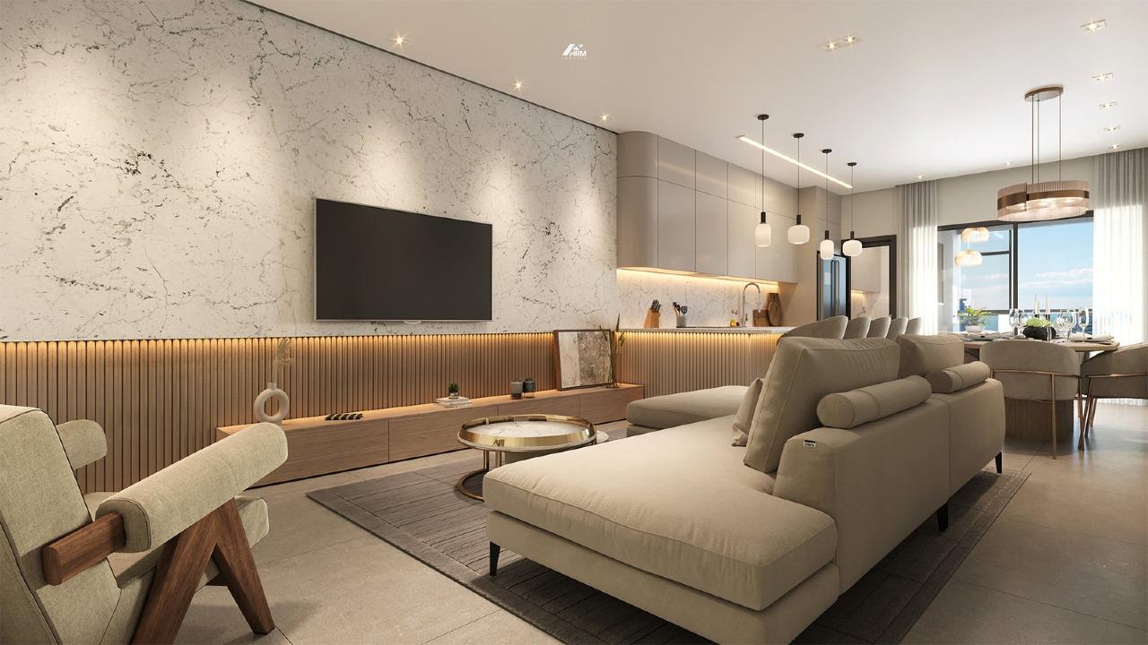 Apartamento alto padrão com varanda gourmet e área de lazer completa