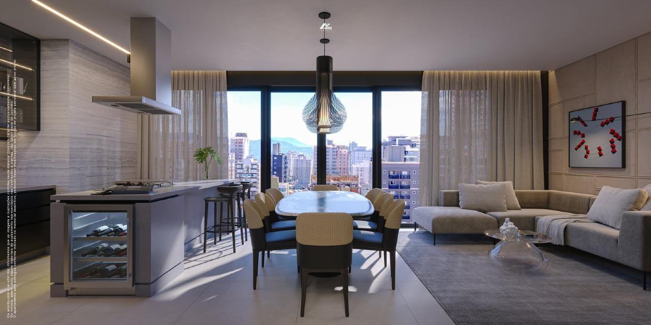 Apartamento alto padrão com 3 suítes, lazer completo e acabamento sofisticado