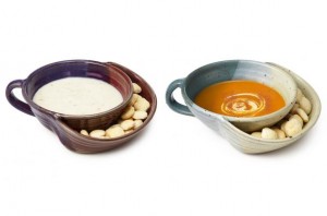 soup and cracker bowls