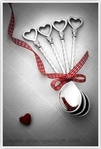 Heart spoons