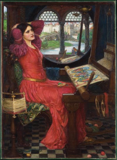 John William Waterhouse I Am Half Sick Of Shadows Said The Lady Of Shalott