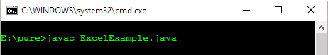 Accessing Excel from Java: Compile Java proxies