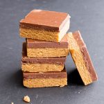 No Bake Chocolate Almond Butter Bars (Vegan, Gluten-Free)