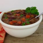 Buffalo Chili con Carne (Dairy & Gluten-Free)