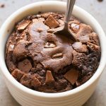 Healthy 1-Minute Brownie (Low-Carb, Vegan, Gluten-Free)