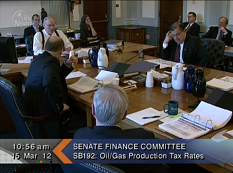Senate Finance Committee on SB 192 3-15-12