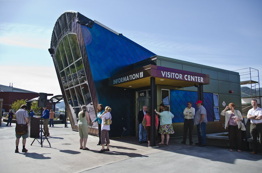 New Juneau visitor's center gets sunny