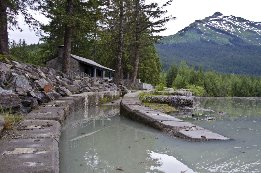 skaters-cabin-flooded-sidewalk-rsThe ramp walkway from Skater's cabin to the beach of Mendenhall Lake was still partially under water on Friday July 6. skaters-cabin-flooded-sidewalk-rsThe ramp walkway from Skater's cabin to the beach of Mendenhall Lake was still partially under water on Friday July 6.