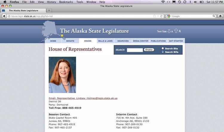 Holmes screen grab Lindsey Holmes screen grab