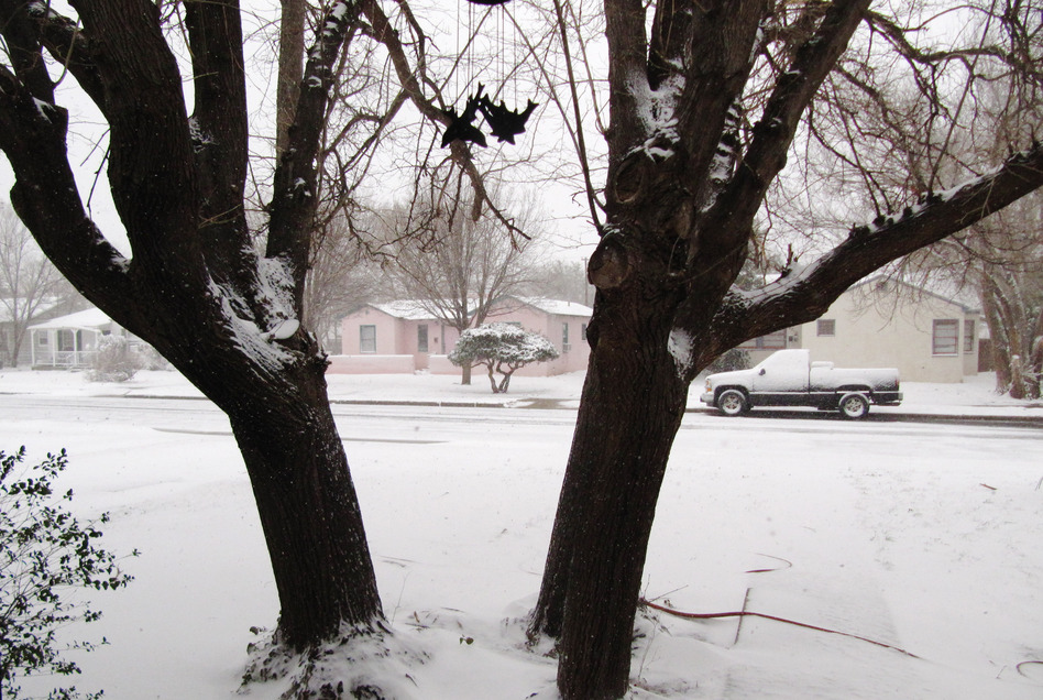Image ap812048089741_custom-ae066e151dd3f01af3562c2ec34ed5b068de4c99-s6.jpg Blizzard conditions persist in Lubbock, Texas, on Monday. The storm system packing snow and high winds has been tracking eastward across western Texas toward Oklahoma, Kansas and Missouri. Betsy Blaney/AP