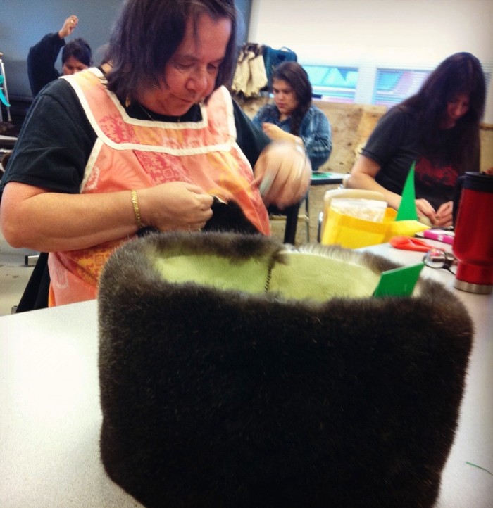 3-13 Kake otter sewing workshop 1