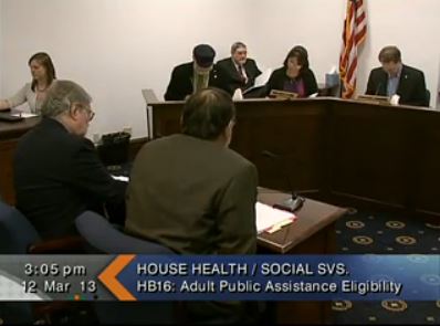 Keller-house-committee-health-social-services Wes Keller makes his case for the bill to the House Health and Social Services committee.