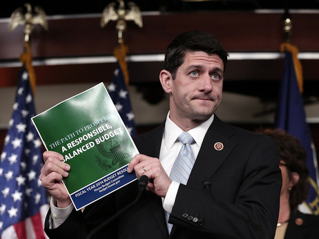 Paul Ryan Rep. Paul Ryan, R-Wis., chairman of the House Budget Committee, presents his budget plan during a news conference at the U.S. Capitol on March 12. Win McNamee/Getty Images