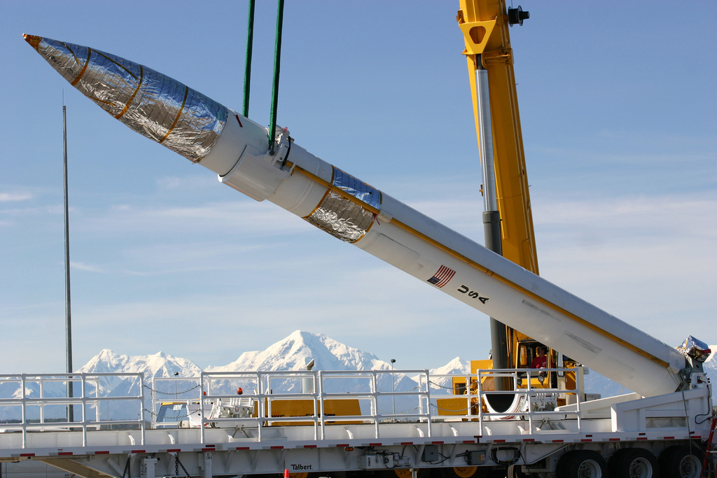 The Missile Defense Agency will be placing 14 more interceptors like this at the Fort Greely missile base by 2017. The will bring the total number of interceptors at the base to 40.(Photo courtesy U.S. Army)