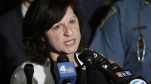 U.S. Attorney Carmen Ortiz said Friday that Dzhokhar Tsarnaev, suspected of carrying out a bombing attack on the Boston Marathon, will not be read his Miranda rights before he is questioned. Matt Rourke/AP U.S. Attorney Carmen Ortiz said Friday that Dzhokhar Tsarnaev, suspected of carrying out a bombing attack on the Boston Marathon, will not be read his Miranda rights before he is questioned. Matt Rourke/AP