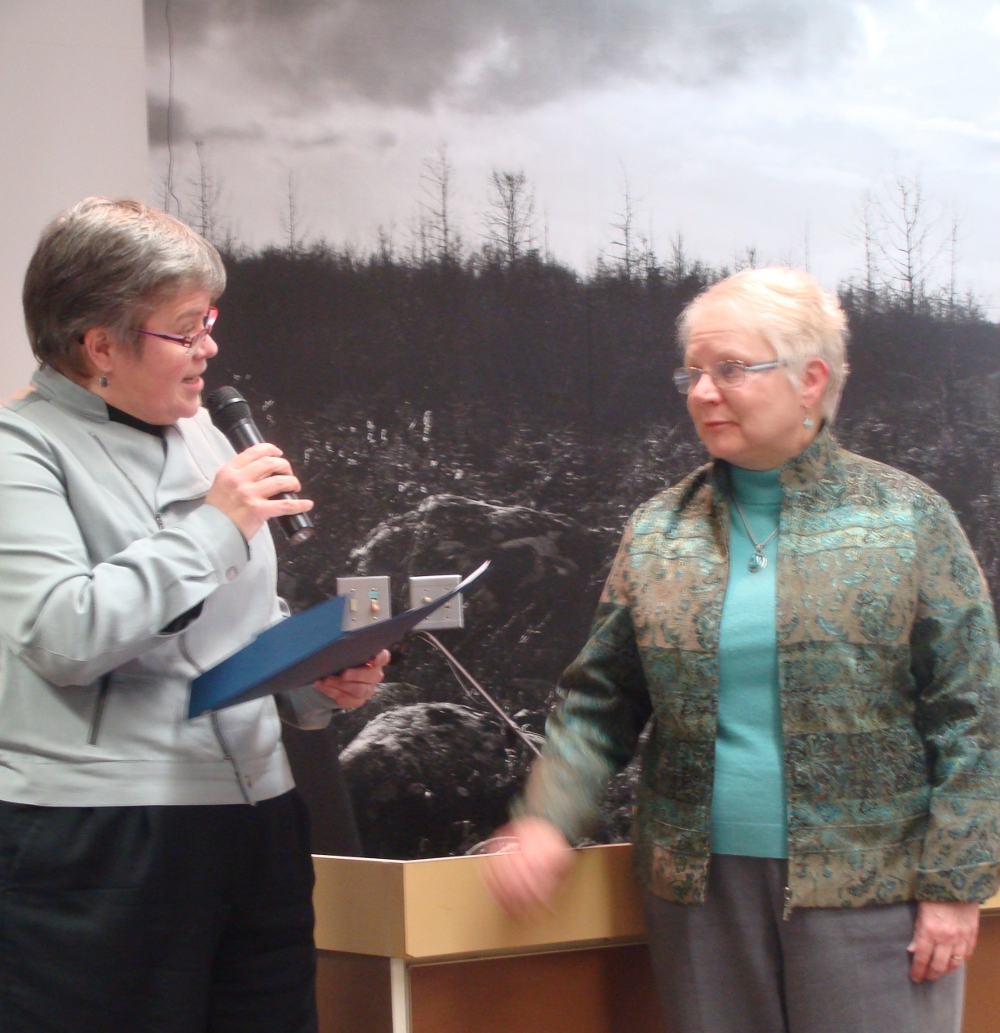 City_Manager_Kim_Kiefer City Manager Kim Kiefer and Barbara Berg