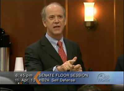 Sen. Hollis French argued against the measure, saying the current law is strong enough. Sen. Hollis French argued against the measure, saying the current law is strong enough.