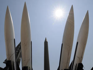 North Korea's missile test over the weekend, along with the capture of Chinese fishermen, has soured Beijing-Pyongyang relations. Jung Yeon-je/AFP/Getty Images North Korea's missile test over the weekend, along with the capture of Chinese fishermen, has soured Beijing-Pyongyang relations. Jung Yeon-je/AFP/Getty Images