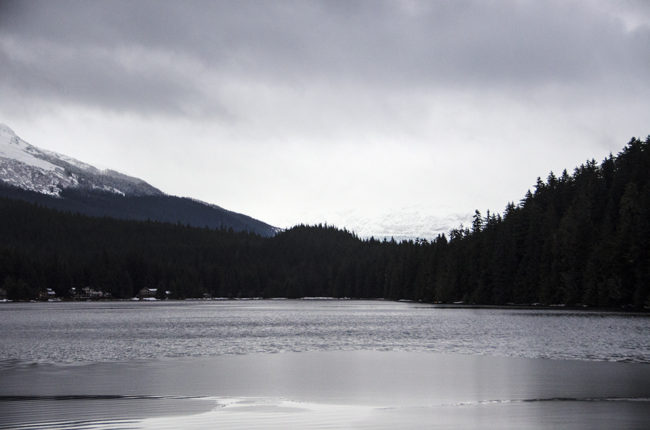 The ice has cleared from Auke Lake and boating season is soon to start. The ice has cleared from Auke Lake and boating season is soon to start.