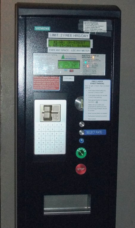 Parking kiosk